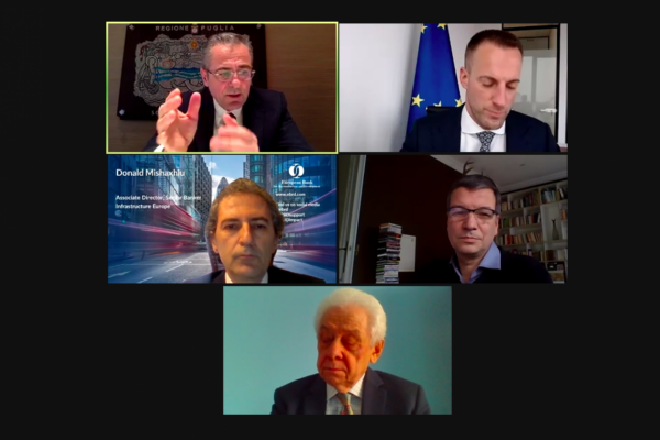 PANEL 1 – Improving the Connectivity Agenda in the Western Balkans and the cooperation with EU: policies and investment projects